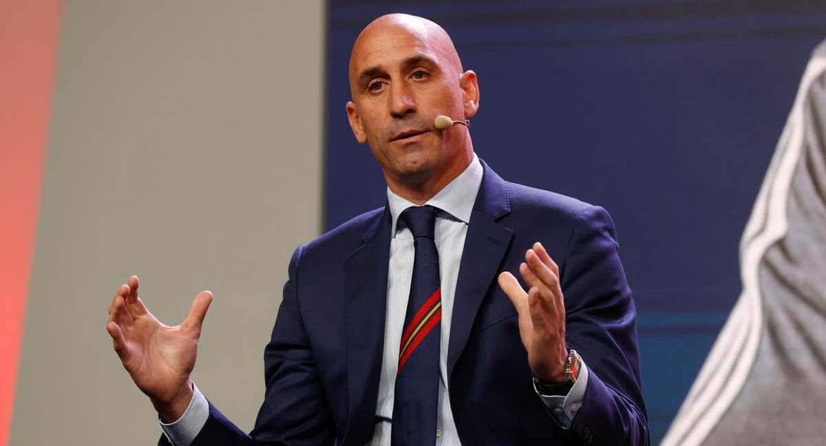 Luis Rubiales, durante un acto de la Selección./EFE