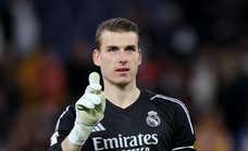 El lamento de Lunin: «Me da mucha pena no poder preparar el partido más importante en mi vida»